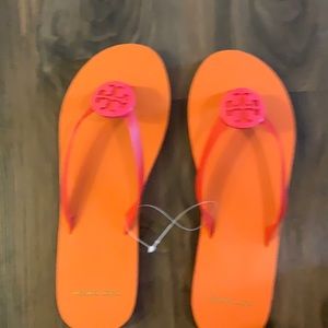 Tory Burch brand new flip flops